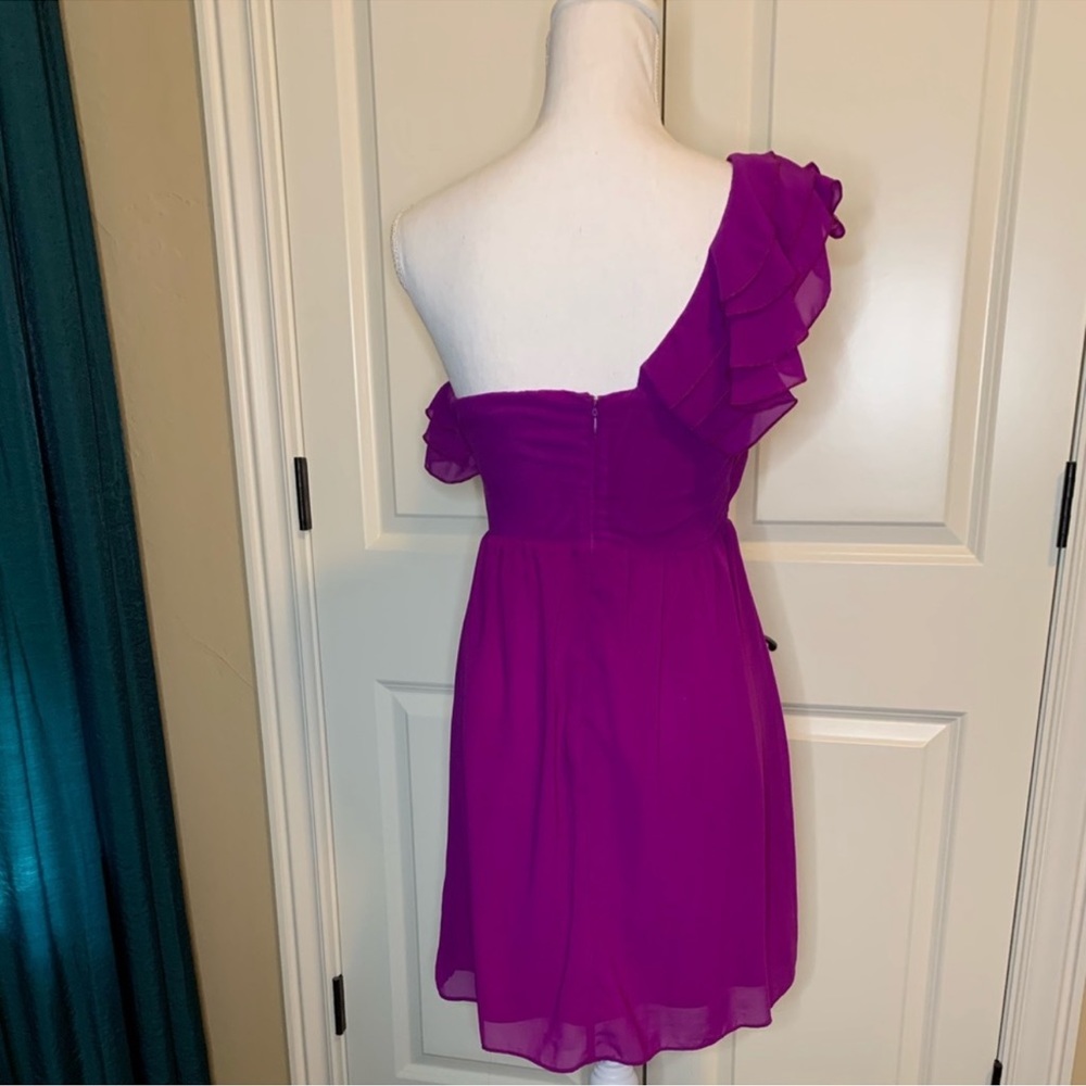 Chelsea & Violet One-Shoulder Ruffle Dress - Picture 5 of 11